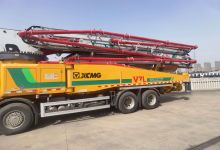 XCMG Official Used 62m Truck Mounted Concrete Pump HB62V with Sitrak chassis Price